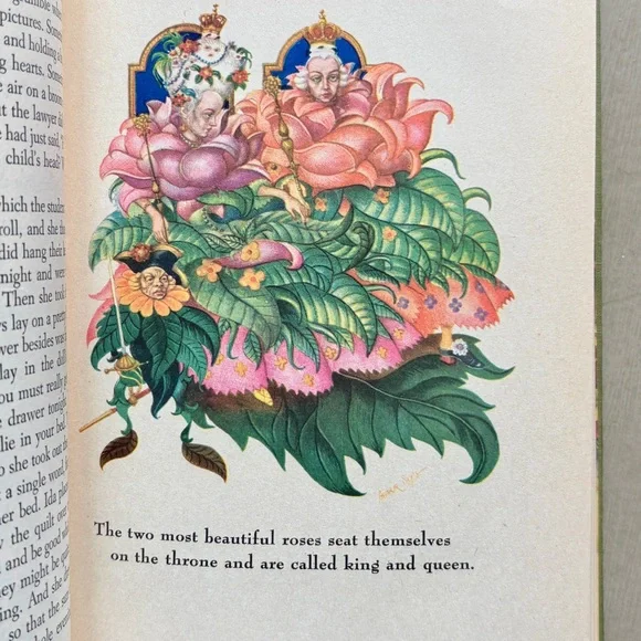 Vintage Andersen's Fairy Tales Snow Queen King's Daughter Castle Arthur Szyk - Picture 1 of 10